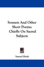 Sonnets And Other Short Poems af Samuel Hinds