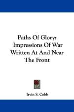 Paths Of Glory af Irvin S. Cobb