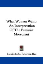 What Women Want af Beatrice Forbes-Robertson Hale
