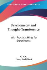 Psychometry And Thought-Transference af N. C.