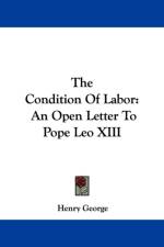 Condition Of Labor af Henry George