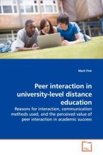 Peer interaction in university-level distance education af Mark Fink