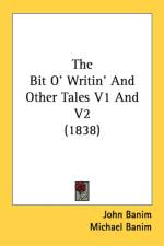 Bit O' Writin' And Other Tales V1 And V2 (1838) af John Banim