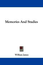 Memories And Studies af William James