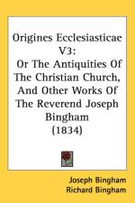 Origines Ecclesiasticae V3