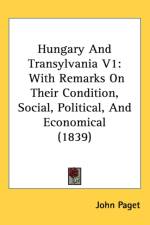 Hungary And Transylvania V1 af John Paget