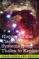 History of the Planetary Systems from Thales to Kepler af J L E Dreyer