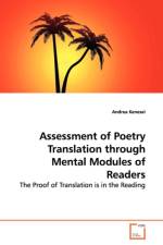 Assessment of Poetry Translation through Mental Modules of Readers af Andrea Kenesei