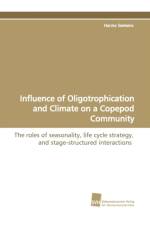 Influence of Oligotrophication and Climate on a Copepod Community af Hanno Seebens