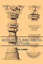 Acoustics And Architecture af Paul. E Sabine