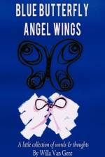 Blue Butterfly Angel Wings af Willa Van Gent