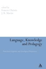 Language, Knowledge and Pedagogy af Frances Christie