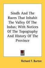 Sindh And The Races That Inhabit The Valley Of The Indus; With Notices Of The Topography And History Of The Province af Richard F. Burton