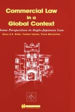 Commercial Law in a Global Context af Barry A.K. Rider