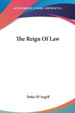 The Reign Of Law af Duke Of Argyll