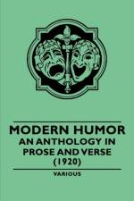 Modern Humor - an Anthology in Prose and Verse - (1920) af Various