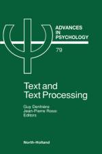 Text and Text Processing af Guy Denhiere