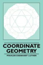 Coordinate Geometry af Pfahler Eisenhart Luther