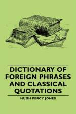 Dictionary Of Foreign Phrases And Classical Quotations af Hugh Percy Jones