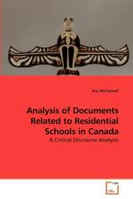 Analysis of Documents Related to Residential Schools in Canada af Jess McConnell