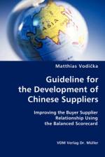 Guideline for the Development of Chinese Suppliers af Matthias Vodicka