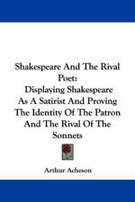 Shakespeare And The Rival Poet af Arthur Acheson