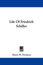 Life Of Friedrich Schiller af Henry W. Nevinson