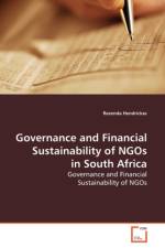 Governance and Financial Sustainability of NGOs in South Africa af Rozenda Hendrickse