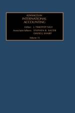 Advances in International Accounting