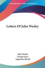 Letters Of John Wesley
