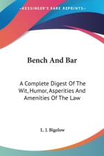 Bench And Bar