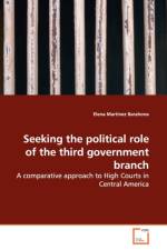 Seeking the political role of the third government branch af Elena Martinez Barahona