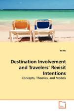 Destination Involvement and Travelers' Revisit Intentions af Bo (Fremont California USA) Hu