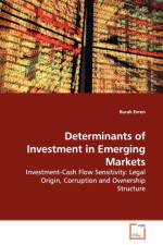 Determinants of Investment in Emerging Markets af Burak Evren