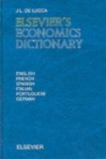 Elsevier's Economics Dictionary af J.L. (Sao Paulo De Lucca