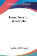 POEMS FROM AN EDITOR'S TABLE af HUGH FARR MCDERMOTT