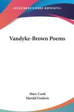 VANDYKE-BROWN POEMS af Marc Cook
