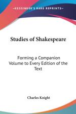 Studies of Shakespeare af Charles Knight