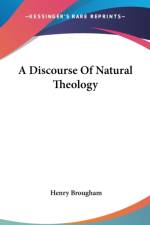 Discourse Of Natural Theology af Henry Brougham
