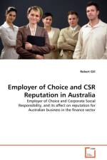Employer of Choice and CSR Reputation in Australia af Robert (Swinburne University of Technology Gill