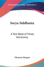 Surya-Siddhanta af Ebenezer Burgess