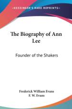 Biography of Ann Lee af F. W. Evans