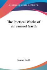 Poetical Works of Sir Samuel Garth af Samuel Garth