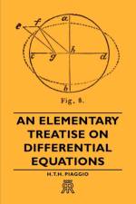 An Elementary Treatise On Differential Equations af H.T.H. Piaggio