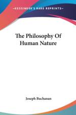 The Philosophy Of Human Nature af Joseph Buchanan