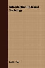 Introduction To Rural Sociology af Paul L. Vogt