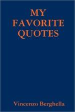 My Favorite Quotes af Vincenzo Berghella