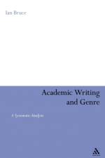 Academic Writing and Genre af Dr Ian (University of Waikato Bruce