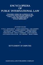 Encyclopedia of Public International Law af R. (Max-Planck-Institut fur oeffentliches Recht und Voelkerrecht Bernhardt
