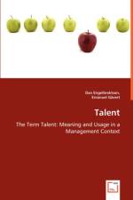 Talent - The Term Talent af Emanuel Gavert